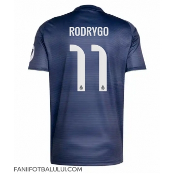 Real Madrid Rodrygo Goes #11 Tricou Fotbal Replică 2025-26 Barbati Deplasare